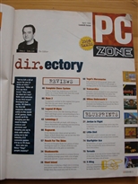 PC Zone Issue 1 Contents Page 1